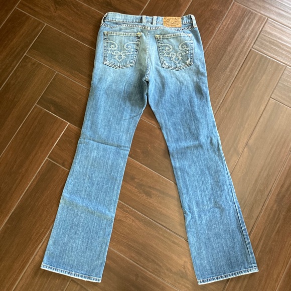 Lucky Brand Jeans Classic Rider 4/27 100% Cotton - Picture 7 of 8